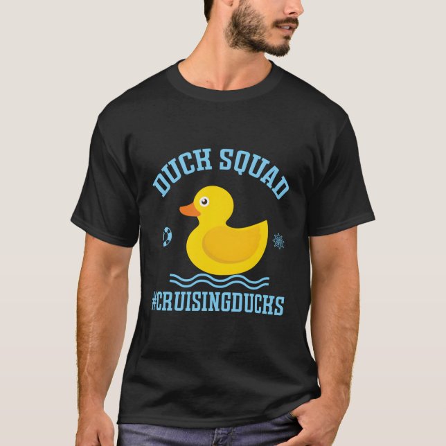 T-shirt Croisière Squad Duck Squad Rubber Ducks Cruise (Devant)