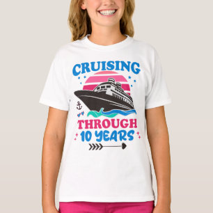 T-shirt Croisière Sur 10 Ans Mariage