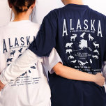 T-shirt Croisière sur la faune de la famille de l'Alaska p<br><div class="desc">Partez à l'aventure de votre famille en Alaska avec notre T-shirt "Custom Family Alaska Cruise Wildlife Scavenger Chasse aux cavaliers"! Ces chemises personnalisées enrichiront vos excursions et vos visites de la faune avec une excitation supplémentaire. Chaque chemise peut être customisée avec votre nom de famille et votre date de voyage,...</div>