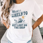 T-shirt Croisière sur mesure la plus susceptible de croisi<br><div class="desc">Préparez-vous à tourner la tête et à rire avec nos chemises de croisière hilarantes "Les plus probables"! Parfaits pour votre prochaine croisière en famille, en amis ou en bachelorette, ces chemises sont garanties pour ajouter un peu de plaisir et de personnalité à votre groupe. Chaque chemise peut être customisée d'un...</div>