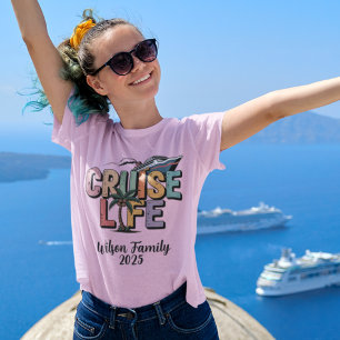 T-shirt Croisière sur mesure - Réunion d'été en famille