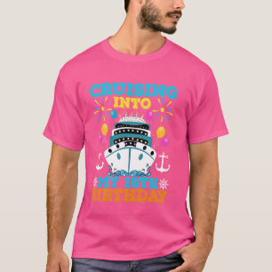 T-shirt Croisière Sur Mon 16ème Anniversaire, Thème Croisi