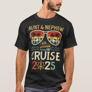 T-shirt Croisière Tante-Neveu 2025 Vacances Tropicales