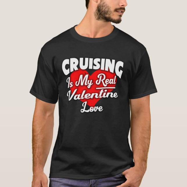 T-shirt Croisière Valentine Croisière Vacances (Devant)