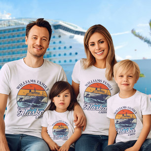 T-shirt Croisière vers Alaska Custom Family Matching Group