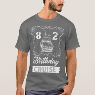 T-shirt Croisière vintage 82e anniversaire