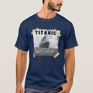 T-shirt Croisière vintage Vacances Croisière Bateau RMS 