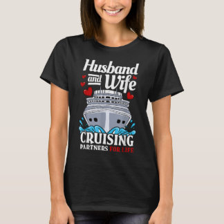 T-shirt Croisière Voyage de croisière Mari épouse couple