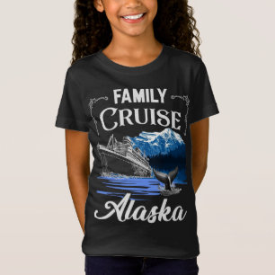 T-Shirt Croisières familiales de l'Alaska Hommes Femmes et