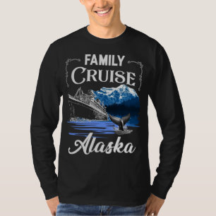 T-shirt Croisières familiales de l'Alaska Hommes Femmes et