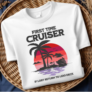 T-shirt Croisiériste pour la première fois ? En cas de per