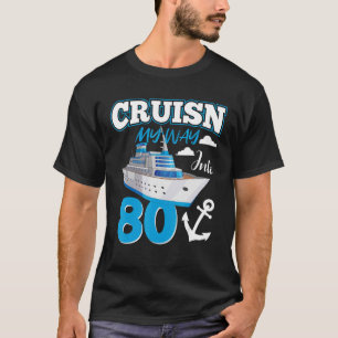 T-shirt Croisin Mon Chemin Dans 80 Ans Escadron 80e Annive