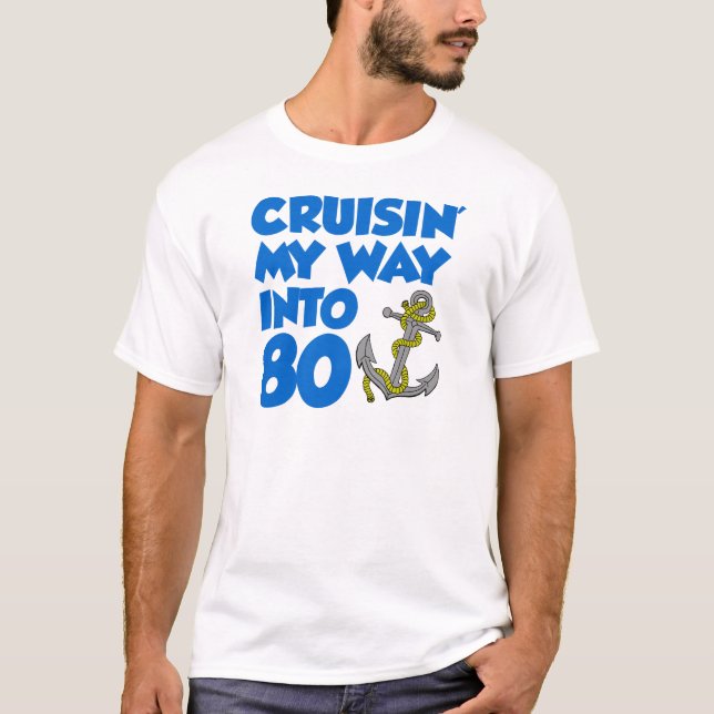 T-shirt Croisin' Mon Chemin En 80 (Devant)