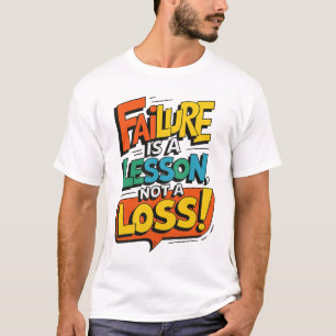 T-shirt Croissance de Mentalité Motivationnelle