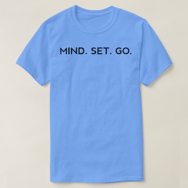 T-shirt Croissance Mindset Mindset Ensemble Go Slogan Cerv (Design devant)