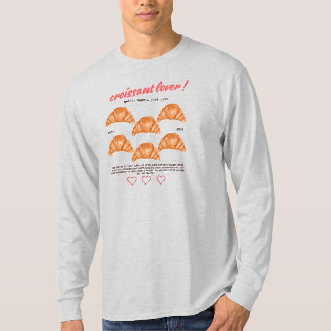 T-shirt croissant (Devant)