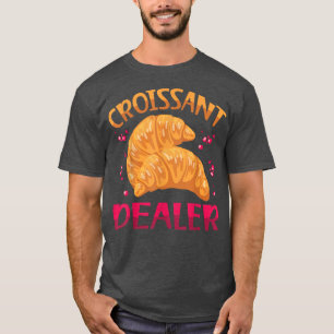 T-shirt Croissant Concessionnaire Pâtisserie Croissant Lov