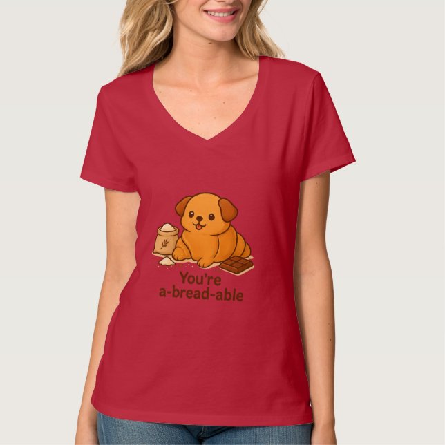 T-shirt Croissant Pup Tee (Devant)