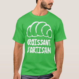 T-shirt Croissant T pour les amateurs de croissants