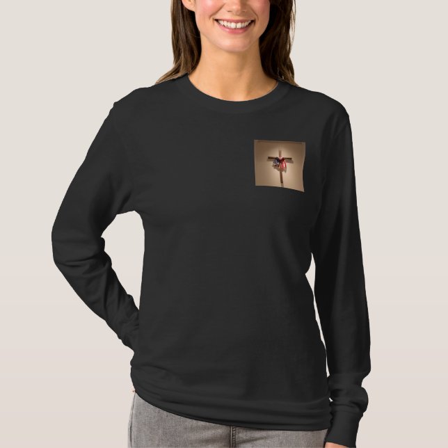T-shirt Croix américaine (Devant)
