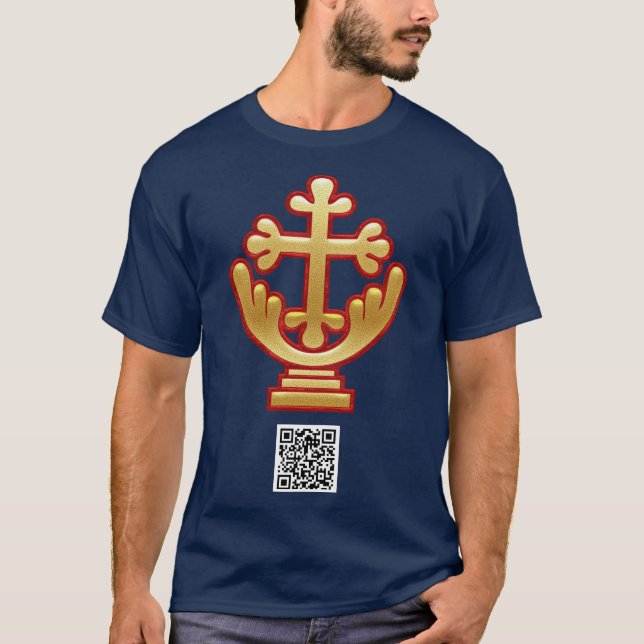 T-SHIRT CROIX ANURADHAPURA (Devant)