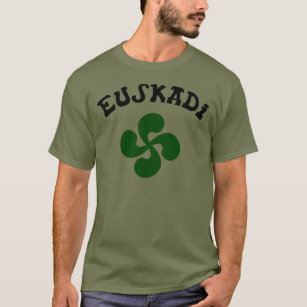 T-shirt Croix Basque Euskadi Verte
