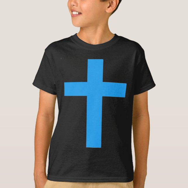 T-shirt Croix Bleue  (Devant)