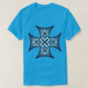 T-shirt Croix bleue maltaise