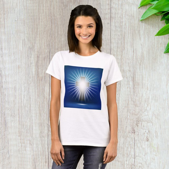T-shirt Croix brillante (Créateur téléchargé)