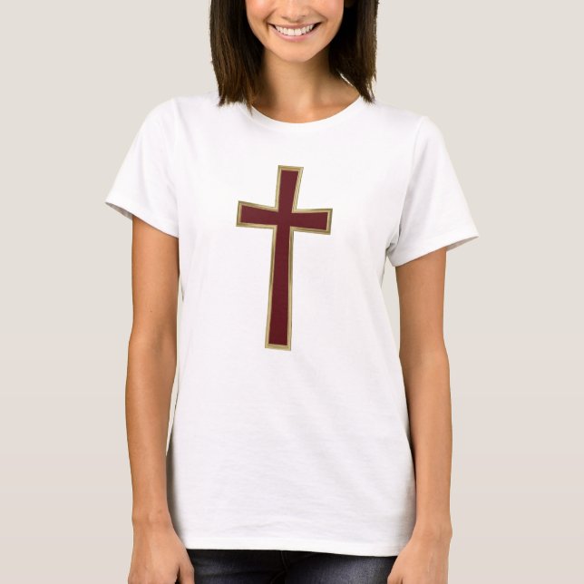T-shirt Croix chrétienne (Devant)