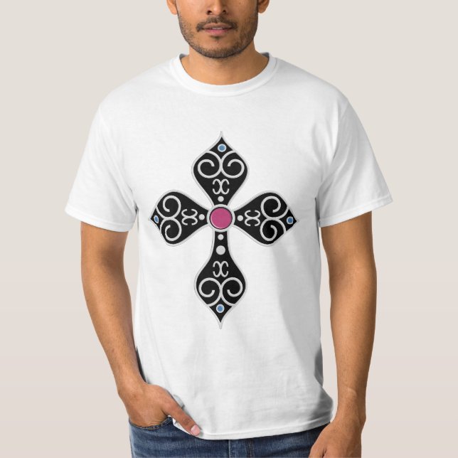 T-shirt Croix chrétienne (Devant)