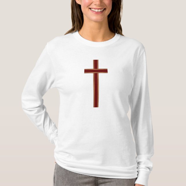 T-shirt Croix chrétienne (Devant)