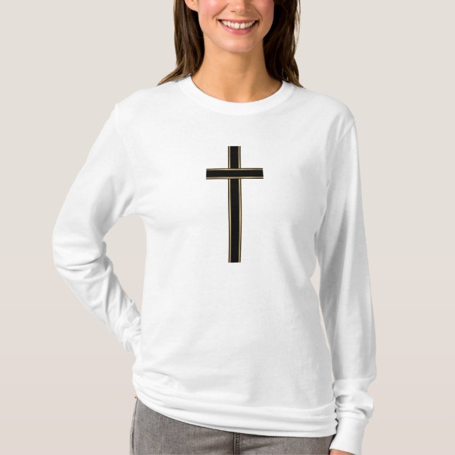 T-shirt Croix chrétienne (Devant)