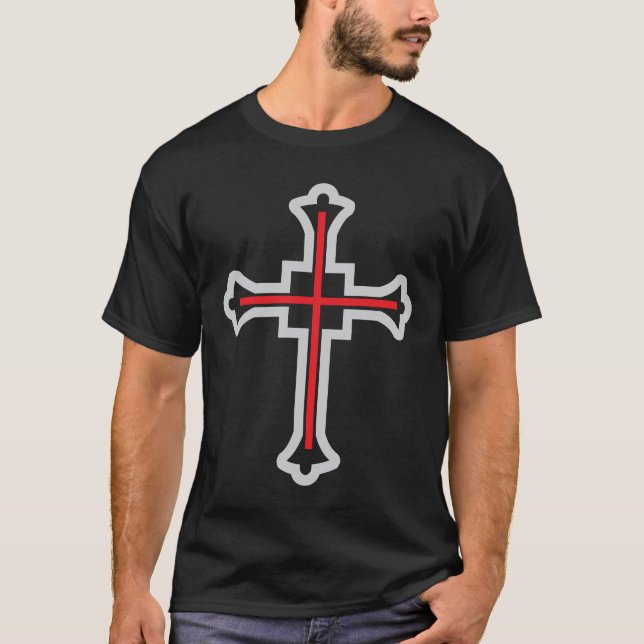 T-shirt Croix chrétienne (Devant)