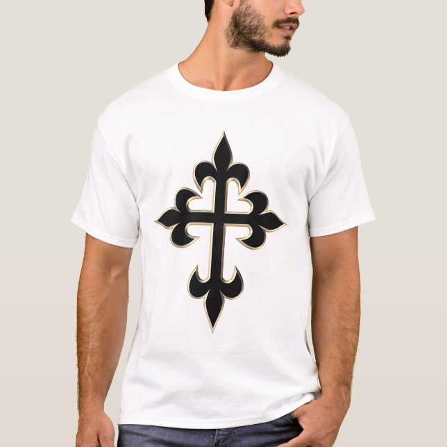 T-shirt Croix chrétienne (Devant)