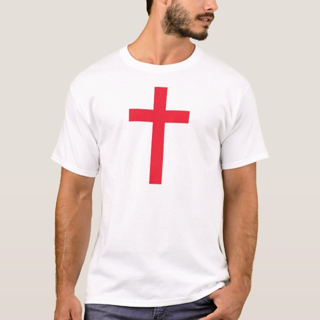 T-SHIRT "CROIX CHRÉTIENNE " (Devant)