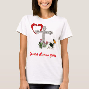 T-shirt Croix chrétienne