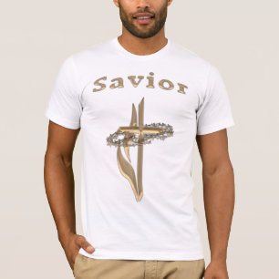 T-shirt Croix chrétienne sauveur