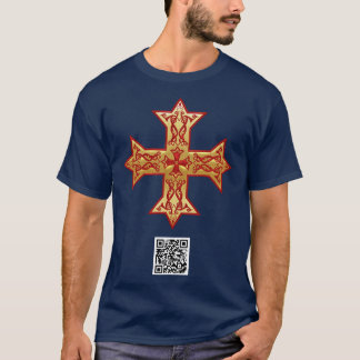 T-SHIRT CROIX COPTIQUE