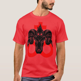 T-shirt Croix de buffle viking unique