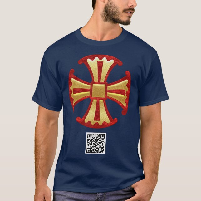 T-SHIRT CROIX DE CANTERBURY (Devant)