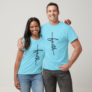 T-Shirt Croix de Foi Hommes & Femmes