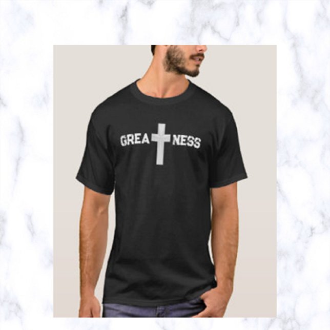 T-shirt Croix de grandeur (Créateur téléchargé)