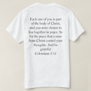 T-shirt Croix de la paix