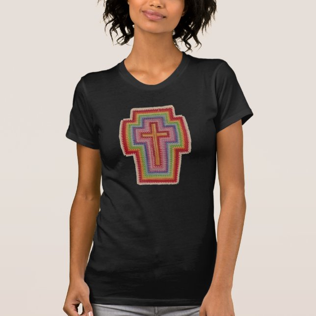 T-shirt Croix de point de croix (Devant)