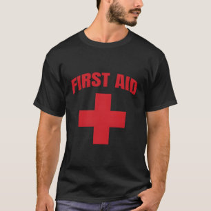 T-shirt Croix De Premiers Soins Pour Les Événements Du Per