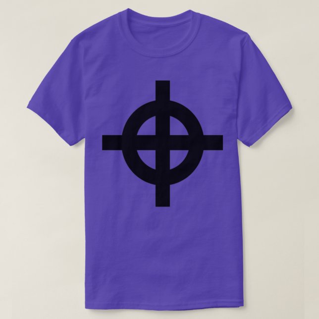 T-shirt Croix de roue celtique (Design devant)