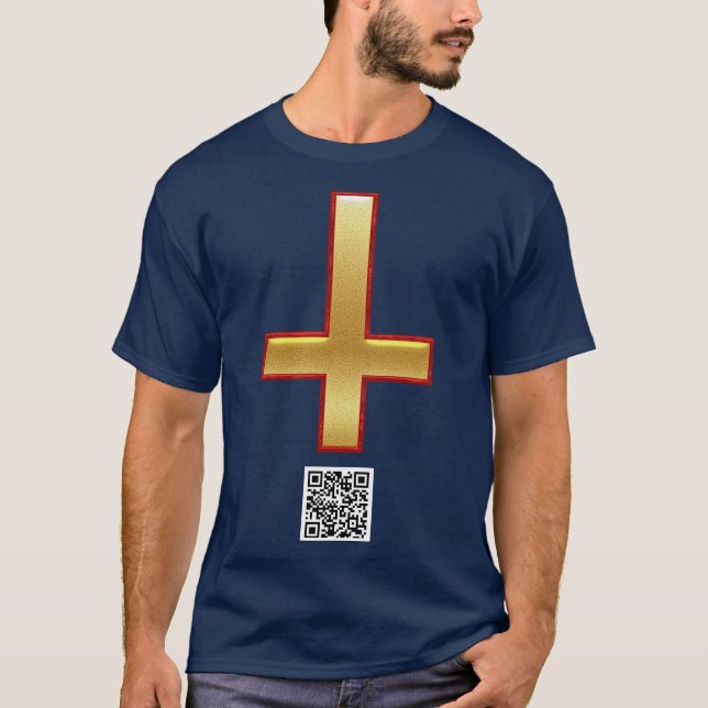 T-SHIRT CROIX DE SAINT PETER (Devant)