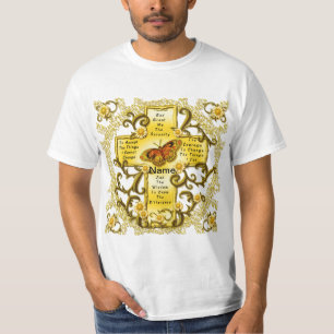 T-shirt Croix de Sérénité Jaune
