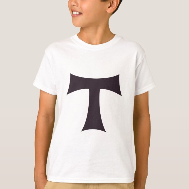 T-shirt Croix de Tau Saint Anthony (Devant)